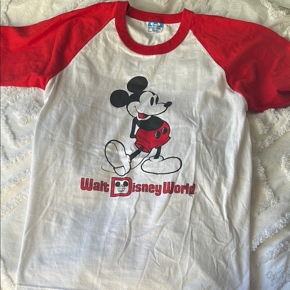 Disney Character Fashions Walt Disney World Shirt Mickey Mouse Size M